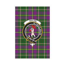 Load image into Gallery viewer, Taylor Tartan Flag Clan Badge