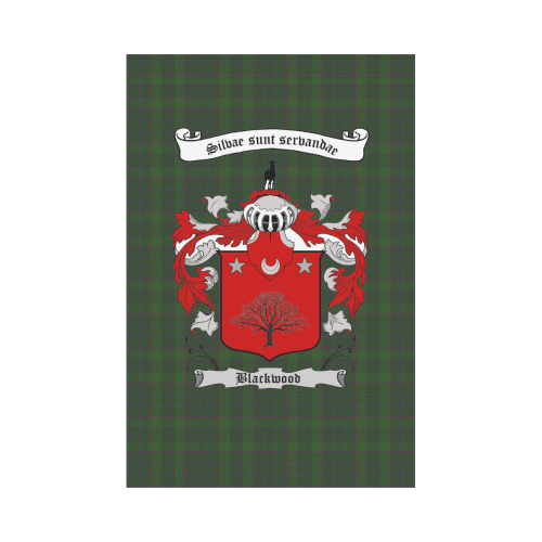 Blackwood Tartan Flag Clan Badge