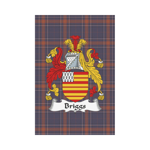 Briggs Tartan Flag Clan Badge