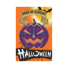 Load image into Gallery viewer, Pride of Glencoe Tartan Jack O' Lantern Garden Flag / Halloween Home Decor NN9