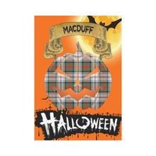 Load image into Gallery viewer, MacDuff Dress Ancient Tartan Jack O' Lantern Garden Flag / Halloween Home Decor NN6