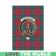 Load image into Gallery viewer, Auchinleck Tartan Flag Clan Badge K7