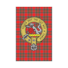 Load image into Gallery viewer, Macbean Tartan Flag - Clan Badge K7