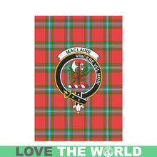 Load image into Gallery viewer, Maclaine Of Loch Buie Tartan Flag Clan Badge K7