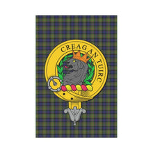 Load image into Gallery viewer, Mcclaren Tartan Flag Clan Badge