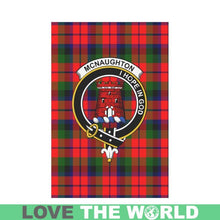 Load image into Gallery viewer, Mcnaughton Tartan Flag Clan Badge K9