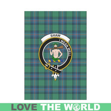 Load image into Gallery viewer, Shaw Of Sauchie Tartan Flag Clan Badge K7