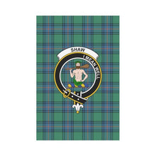 Load image into Gallery viewer, Shaw Of Sauchie Tartan Flag Clan Badge