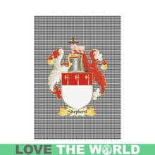 Load image into Gallery viewer, Shepherd Tartan Flag Clan Badge K7